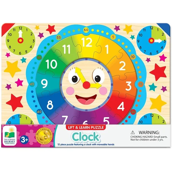 Lift & Learn Clock Puzzle - 286753-T